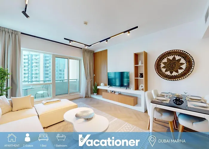 Al Majara 2, Dubai Marina - Tranquil One Bedroom